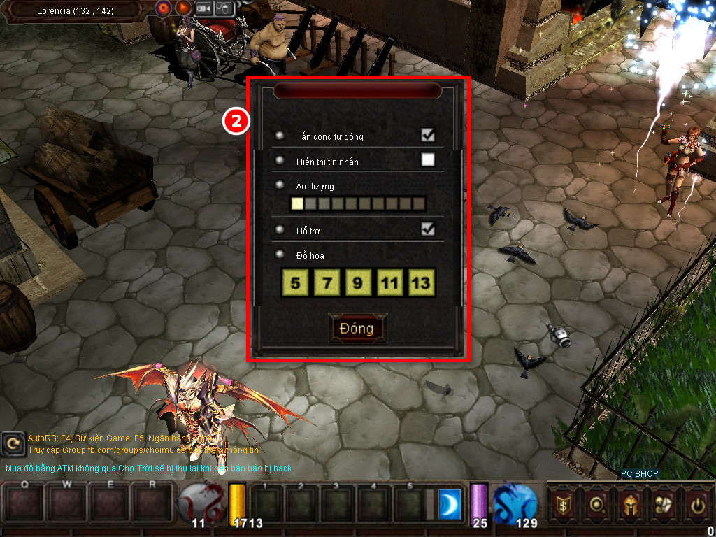 Chức năng chính của Game MU Hoàng Tộc Chức năng chính của Game MU Hoàng Tộc